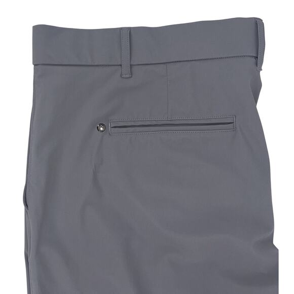 Greyson Men’s Montauk Short 10" Size 38 Gray Chino Golf Performance Stretch EUC - Picture 7 of 9